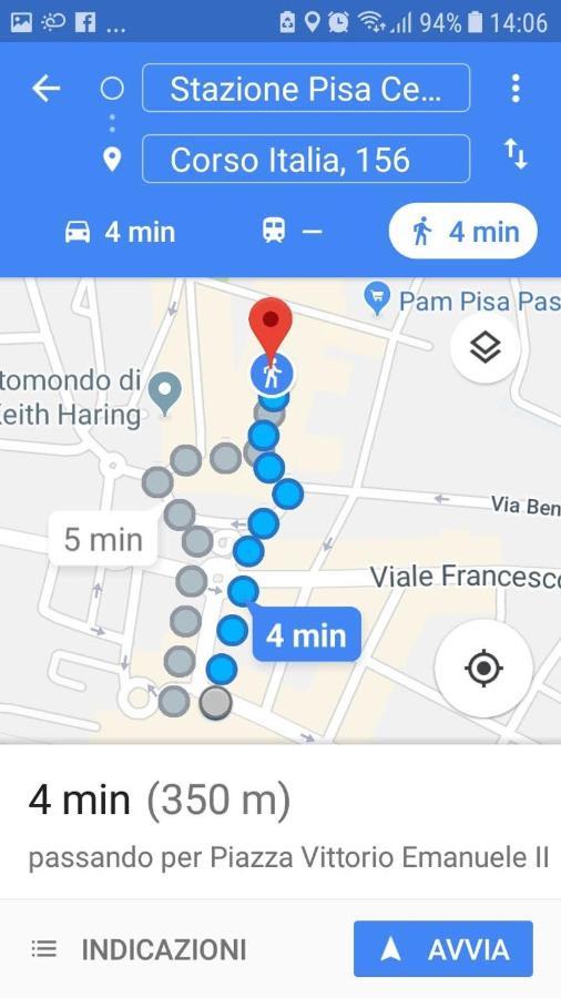 "La Maison Del Corso" Hospitality Pisa Eksteriør billede